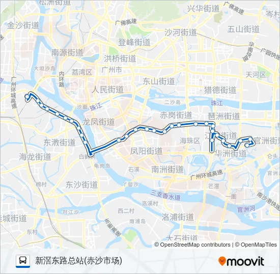 206路 Bus Line Map