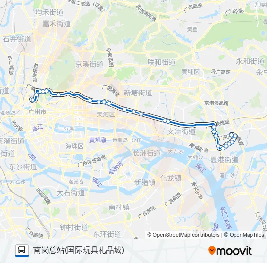 210路 Bus Line Map