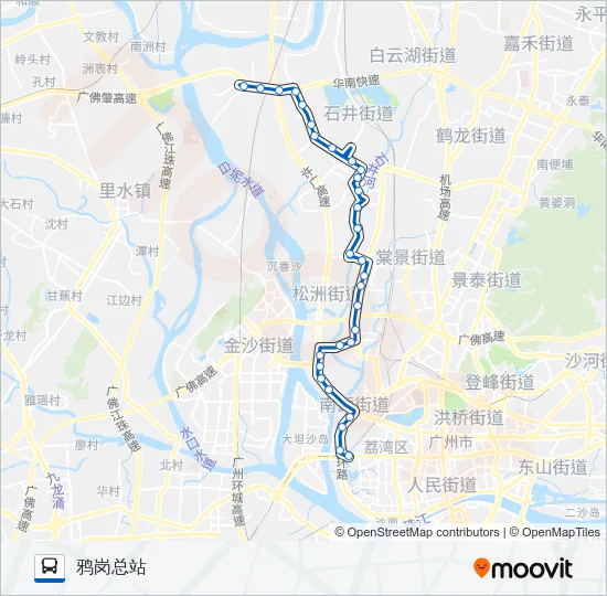 212路 Bus Line Map