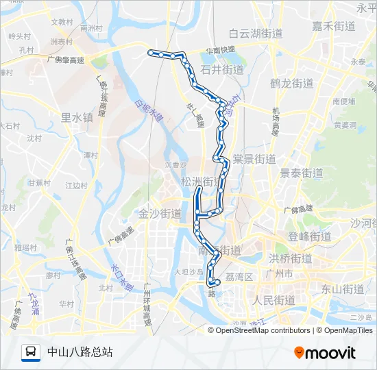 212路 Bus Line Map