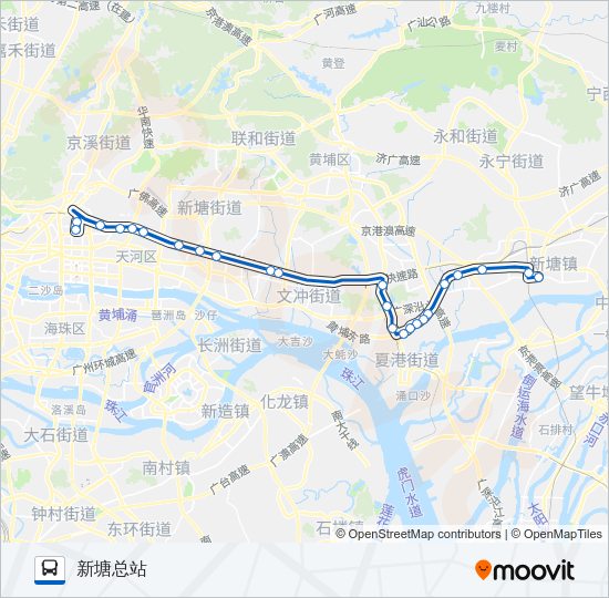公交214路的线路图