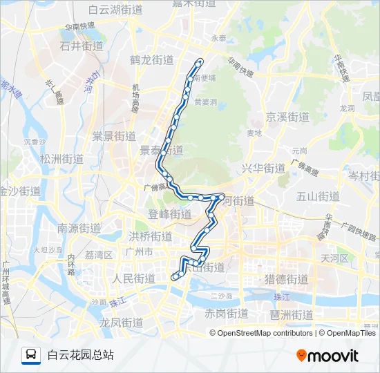 223路 Bus Line Map