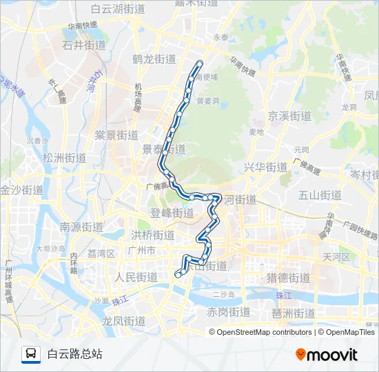 223路 Bus Line Map