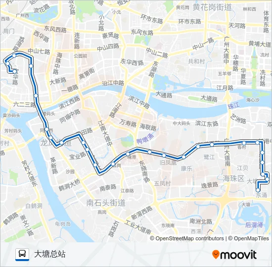 226路 Bus Line Map