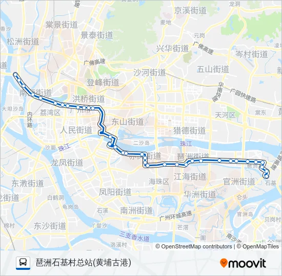 公交229路的线路图