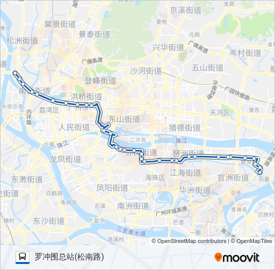 公交229路的线路图