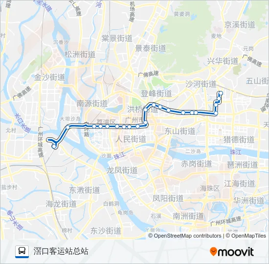 233路 Bus Line Map