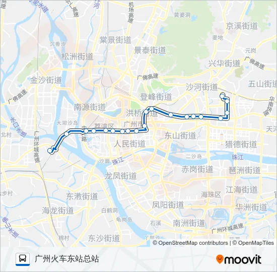 233路 Bus Line Map