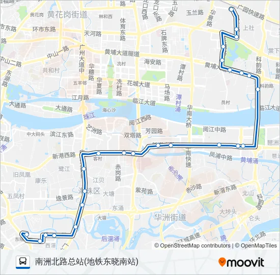 239路 Bus Line Map