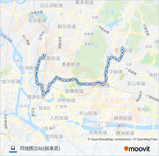241路 Bus Line Map