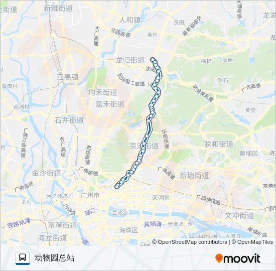 246路 Bus Line Map