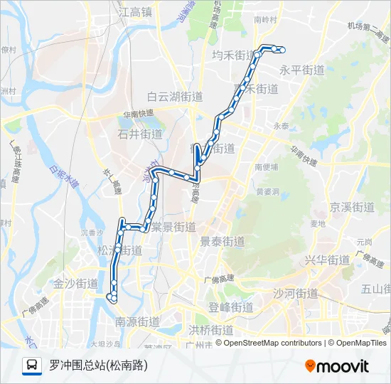 259路 Bus Line Map