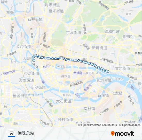 公交261路的线路图