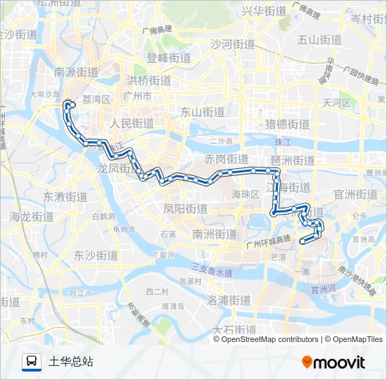 270路 Bus Line Map