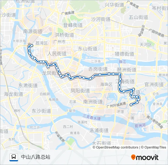 270路 Bus Line Map
