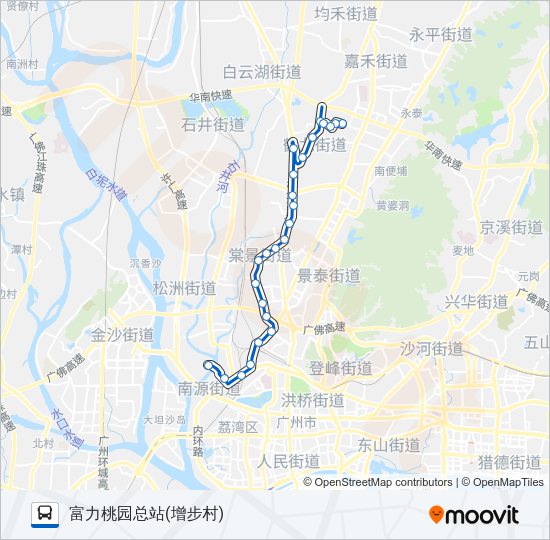 公交274路的线路图