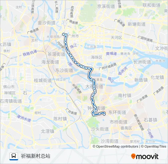 288路 Bus Line Map