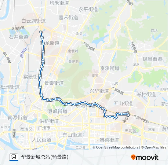 298路 Bus Line Map