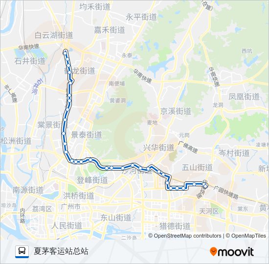 公交298路的线路图