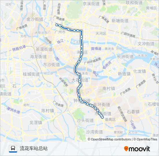 301路 Bus Line Map