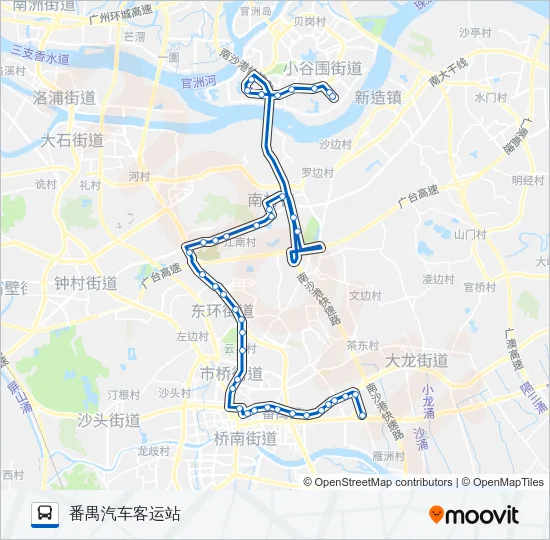 310路 Bus Line Map
