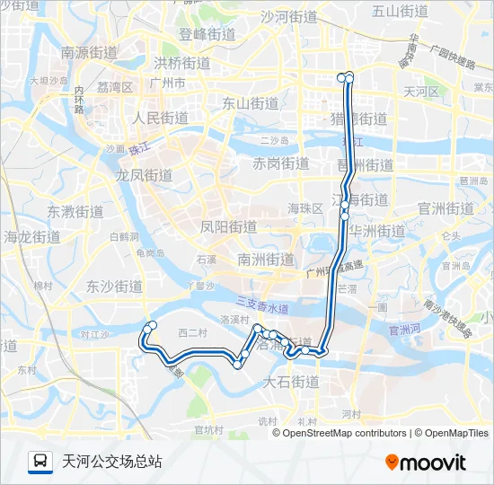 311路 Bus Line Map