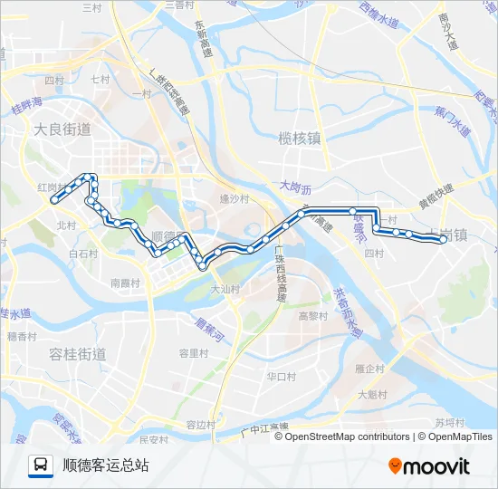 312路 Bus Line Map