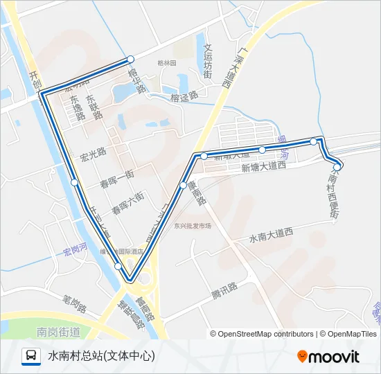 331路 Bus Line Map
