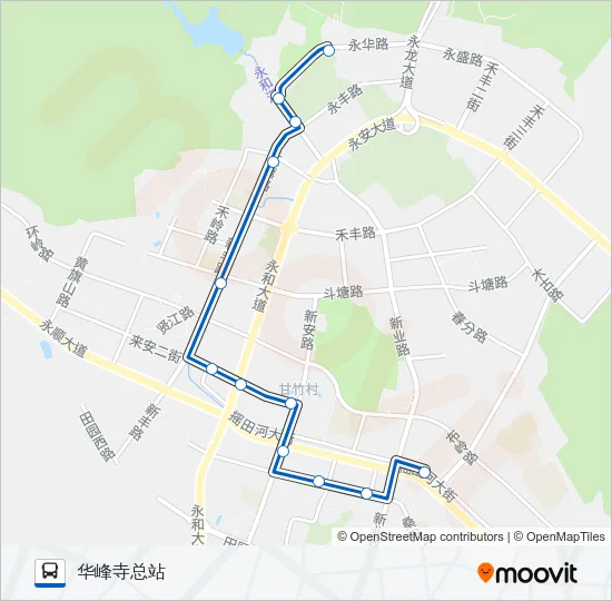 341路 Bus Line Map