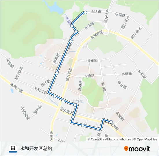 341路 Bus Line Map