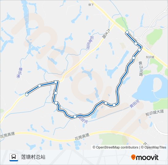公交342路的线路图