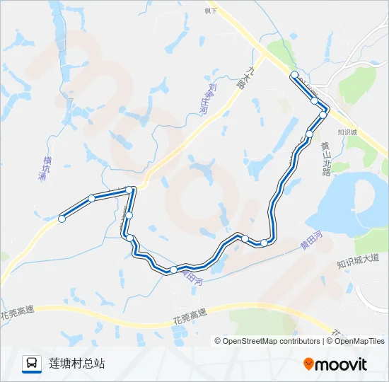 公交342路的线路图