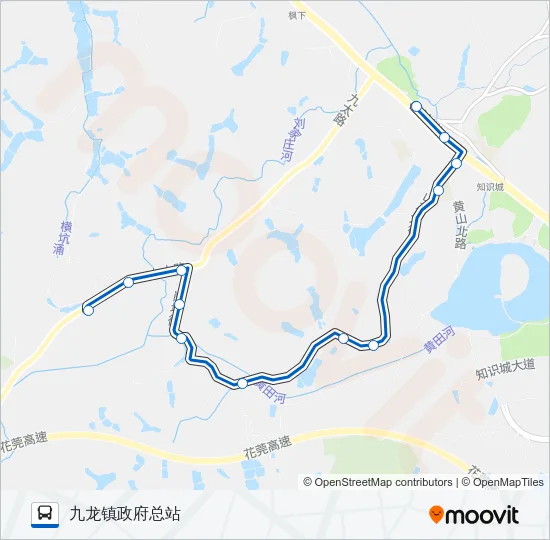 公交342路的线路图