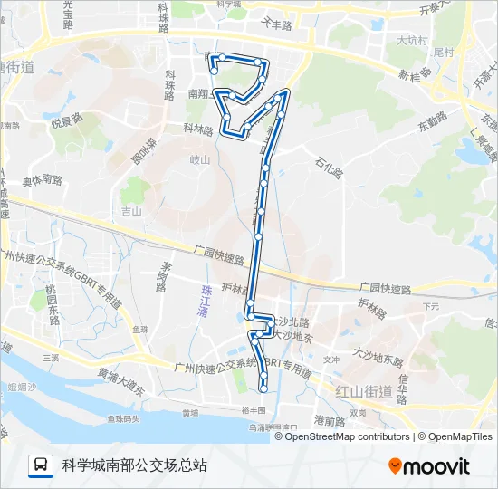 344路 Bus Line Map