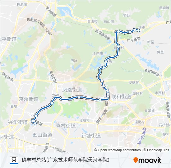 公交346路的线路图