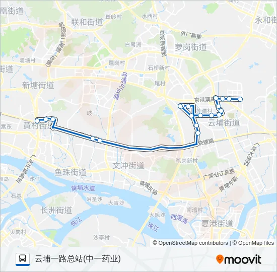347路 Bus Line Map
