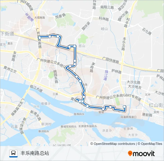 公交348路的线路图