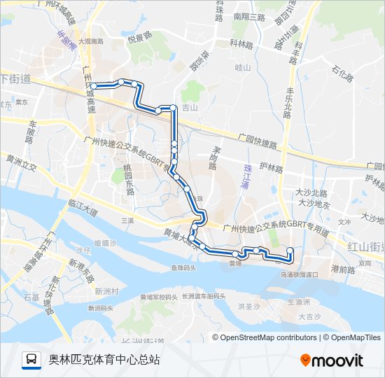 公交348路的线路图