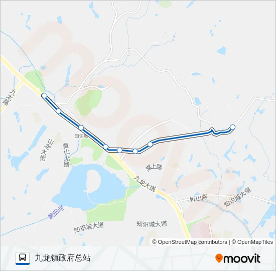 350路 Bus Line Map