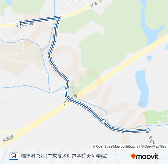 公交354路的线路图