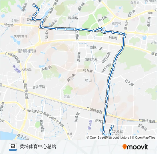 355路 Bus Line Map