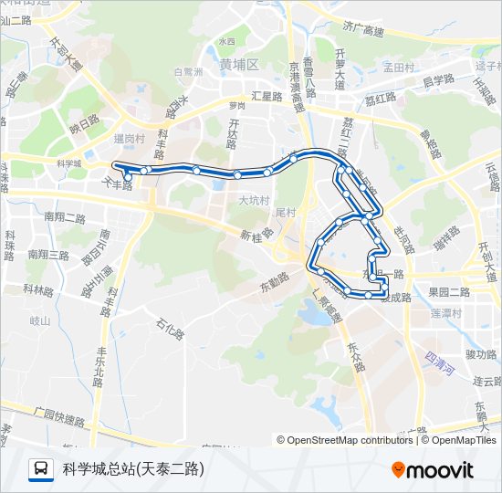 公交359路的线路图