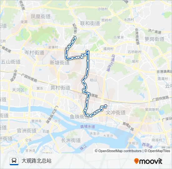 364路 Bus Line Map