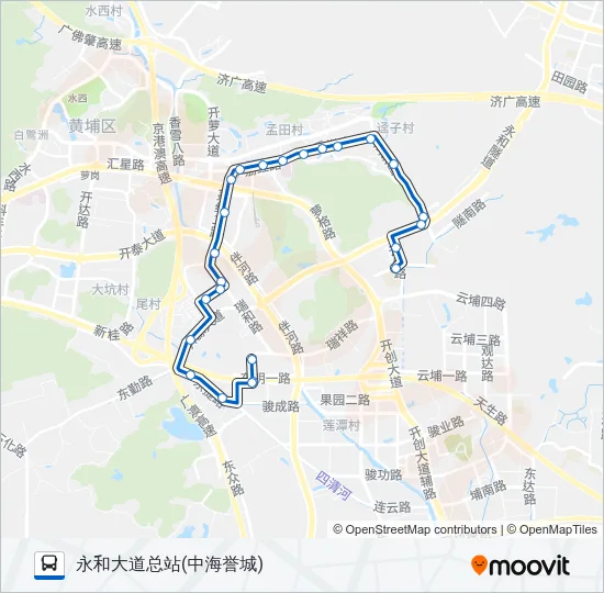 367路 Bus Line Map