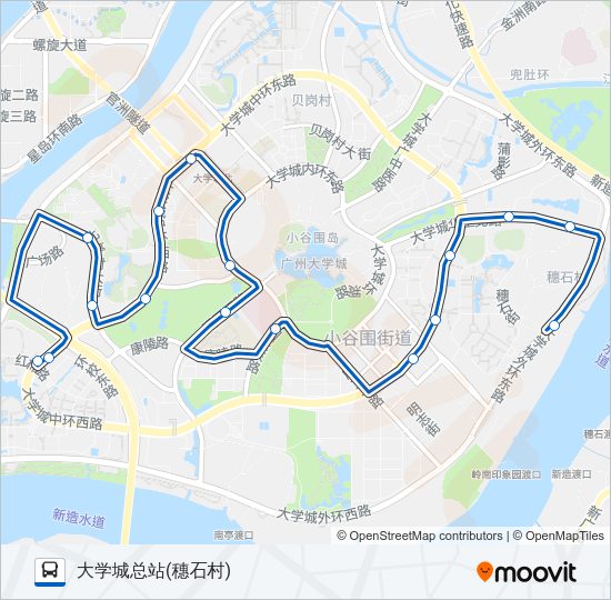 公交387路的线路图