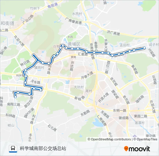 395路 Bus Line Map