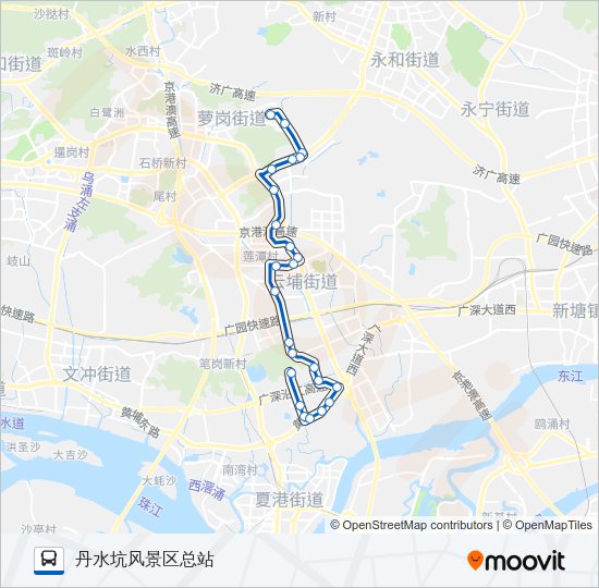 公交397路的线路图