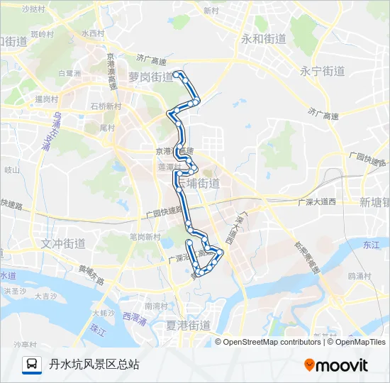 公交397路的线路图