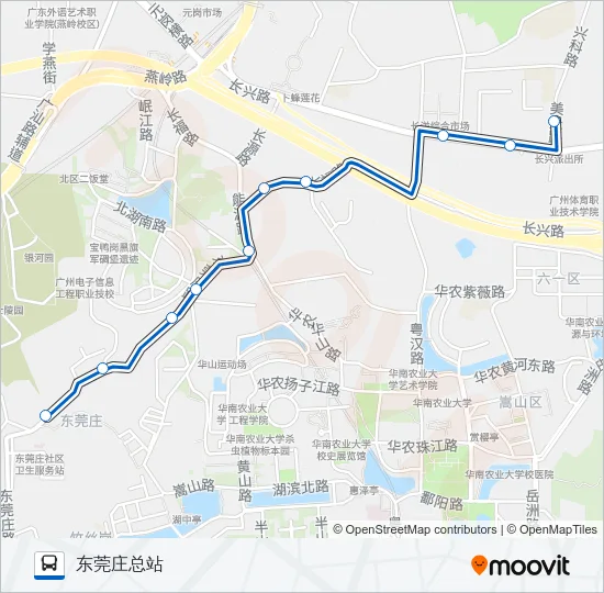 400路 Bus Line Map