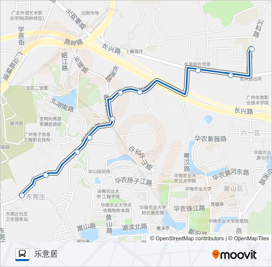 公交400路的线路图